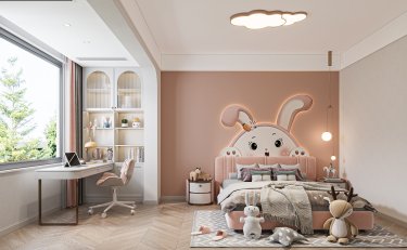 350平现代轻奢儿童房