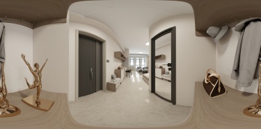 50平现代极简餐厅