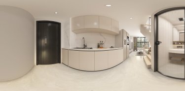 33平现代简约餐厅