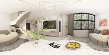 33平现代简约客厅