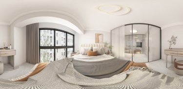 33平现代简约卧室