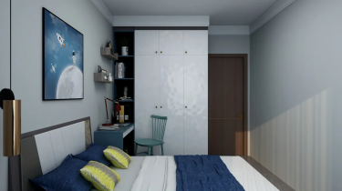 135平现代简约卧室