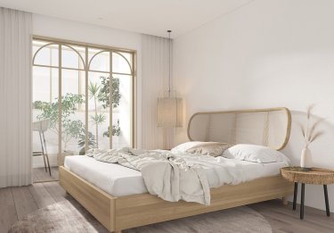 80平奶油风卧室