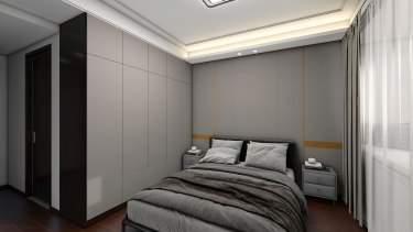 120平现代简约卧室
