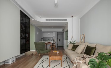 96平现代简约客厅