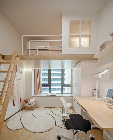 73平现代简约卧室