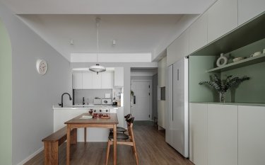 96平现代简约餐厅