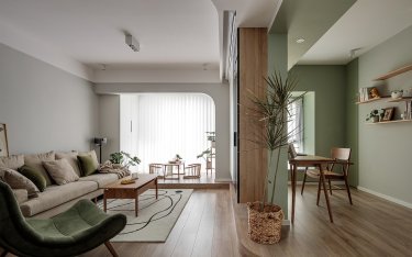 96平现代简约客厅