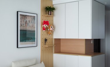 106平原木风客厅