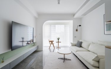 106平原木风客厅