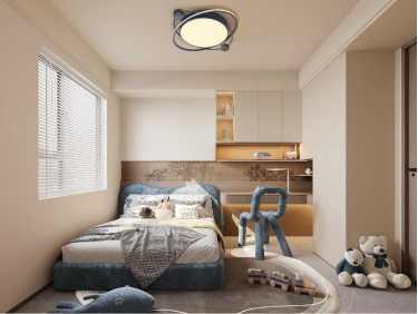 180平雅致新中卧室