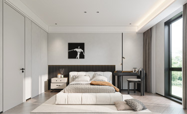 350平现代简约卧室