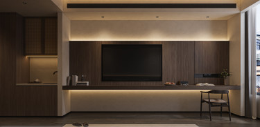 540平雅致新中客厅