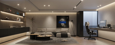 350平现代简约客厅