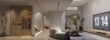 420平现代简约客厅