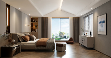 420平现代简约卧室