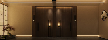 540平雅致新中客厅