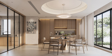 420平现代简约餐厅