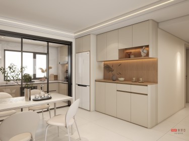 129平奶油风餐厅