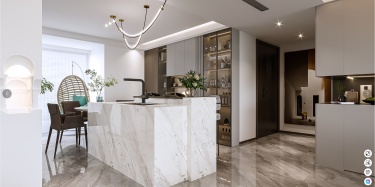 229平现代极简餐厅