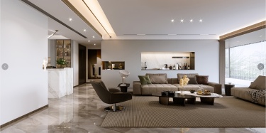 229平现代极简客厅