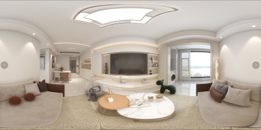 110平现代简约客厅