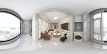 110平现代简约餐厅