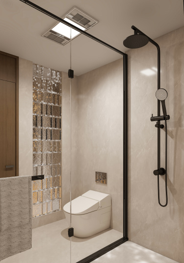 136平现代轻奢卧室