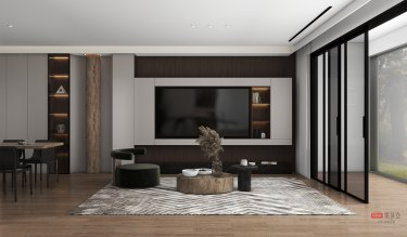 119平侘寂风客厅