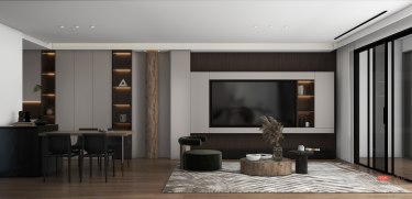 119平侘寂风客厅