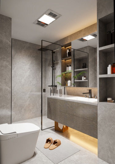 212平现代轻奢卧室