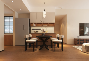 120平美拉德复古风餐厅