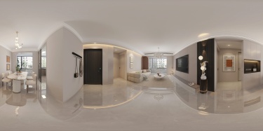 120平现代简约餐厅