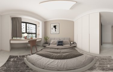 136平现代简约卧室