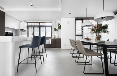 147平现代轻奢餐厅