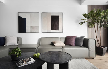 147平现代轻奢客厅