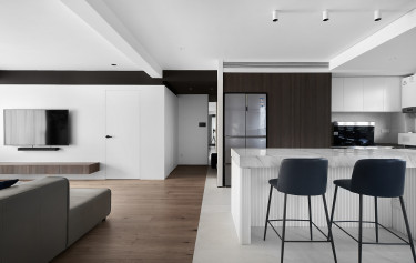 147平现代轻奢餐厅