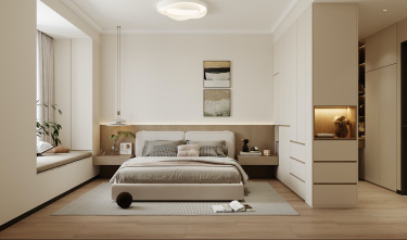 160平现代简约卧室