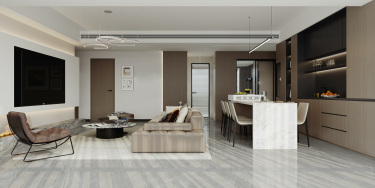 160平现代简约客厅