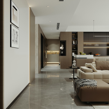 160平现代简约餐厅