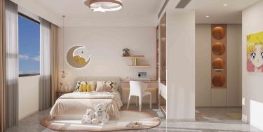 200平现代极简卧室