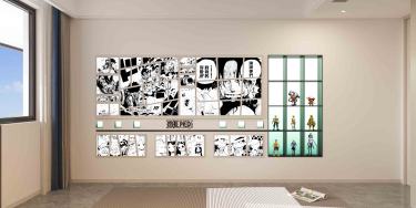 200平现代极简卧室