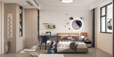 200平现代极简卧室