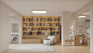 92平现代简约客厅