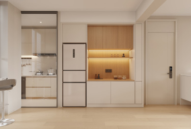 92平现代简约玄关