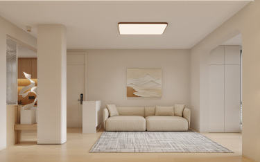 92平现代简约客厅