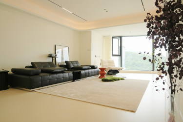 200平奶油风客厅