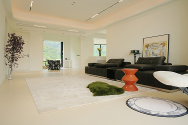 200平奶油风客厅