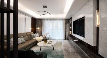 140平2室雅致新中客厅