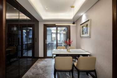 140平2室雅致新中餐厅
